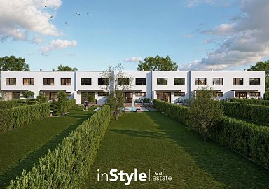 Prodej řadových rodinných domů v projektu RD Sušice s 145 m² a pozemky od 527 m², Sušice